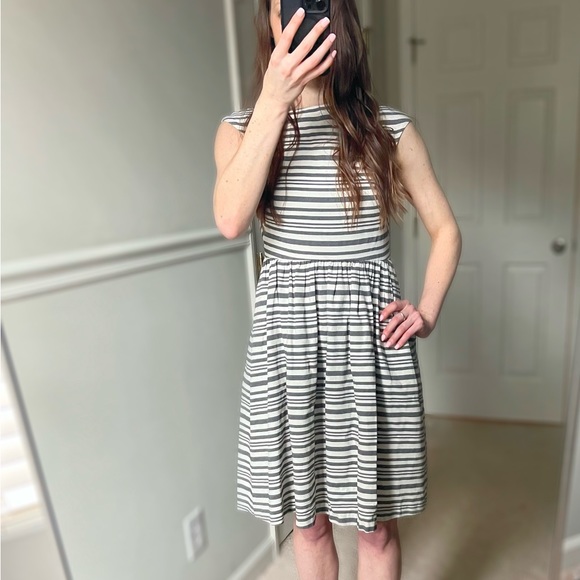 NWOT Slate & Willow Little Lines Bow Dress Size 0 - Picture 1 of 3